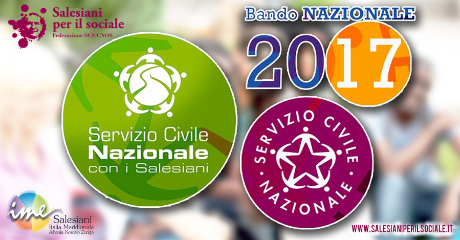 BANDO SERVIZIO CIVILE NAZIONALE 2017