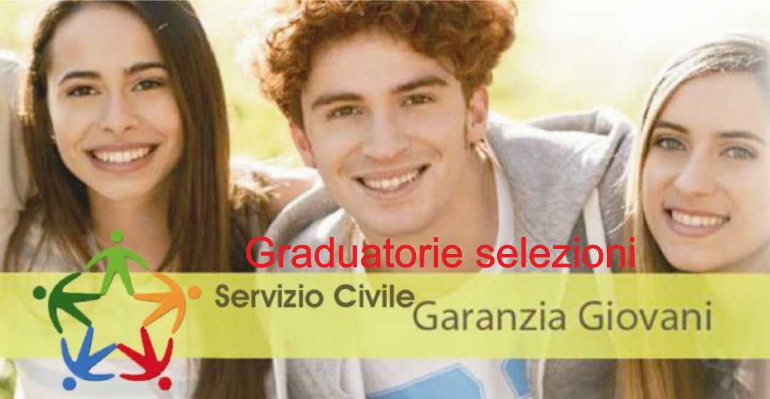 Graduatorie Selezioni servizio civile garanzia giovani